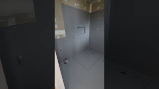 How waterproofing should look like in a bathroom