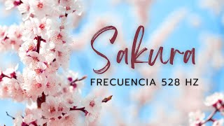 🌸 Japanese Relaxing Music with Sakura Flowers and 528 Hz Frequency | Harmony for the Soul 🌸