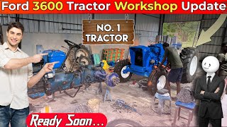 Ford 3600 Tractor Paint Job Done | Tractor Workshop Update | OldTractor Restorations | tractor paint