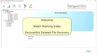 RecoverBits Deleted File Recovery - How it work
