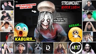 [ GAMER YOUTUBER REACTION ] BEING CHASED BY THE MBG CREATURE | StreamChat : Horror Live |