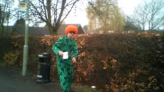 Paul Cowler Dressed up as the Riddler