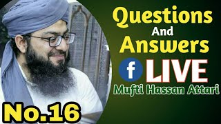 LIVE Question Answer Session By Mufti Hassan Attari|Live Facebook|Darulifta Ahlesunnat|Ahkam Shariat