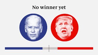 NO WINNER FOR THE 2020 USA PRESIDENTIAL ELECTION