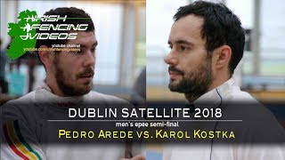 Dublin Satellite, Men's Epee Semi-Final 2018