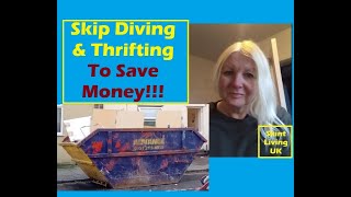 thrifting & skip diving to save money for living room makeover | vintage home decor #budgetfriendly