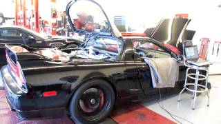 1996 NSX Supercharged Dyno Pull 410 WHP.