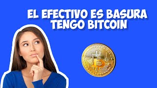 ¡El efectivo es basura! Tengo XRP & Bitcoin