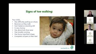 Signs of Toe Walking