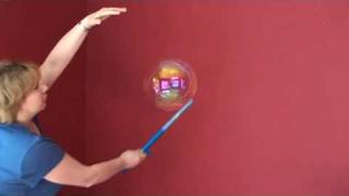 FunFlyStick + Wobble Bubble = Static Wobble Bubble