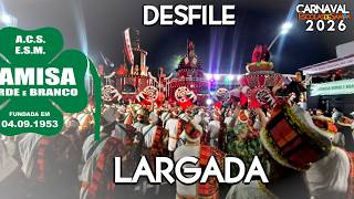 DESFILE Camisa Verde e Branco 2026 - LARGADA Bateria FURIOSA #BotaOFone #PioneiroNoVídeoDosBreques