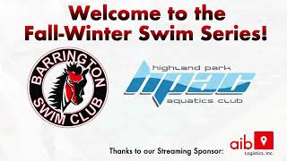 Barrington Swim Club - Winter Series #3 with HPAC Video 1 of 3