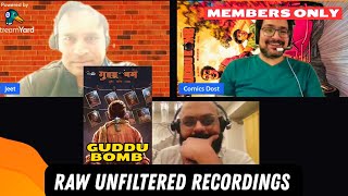 Members Only : BTS on Guddu Bomb recording | Jeet bhai ka kharab laptop | duggal ki durdasha 