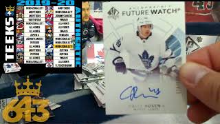 Teeks643 Box Break of 19-20 SP Authentic & SPGU