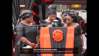 Kaba's Wife's Tribute - State Burial