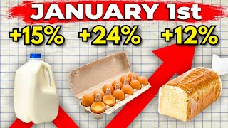 Only 1 Week to Go — Big January 1 Food Price Increases & What's Getting More Expensive