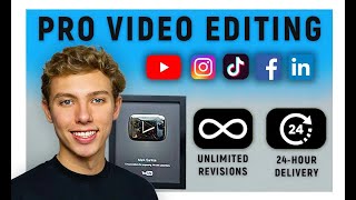 I will do professional social media video editing