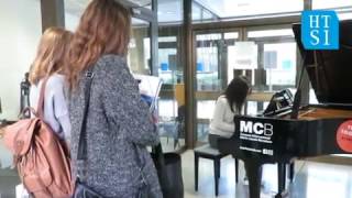 "Pianos al carrer" a HTSI, (Concurs Internacional de Música Maria Canals, Barcelona).