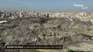 In Gaza, the sanitation time bomb of garbage piling up day after day @telematinf2