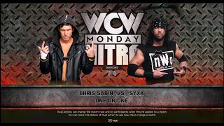 WWE 2K25: WCW Nitro - Chris Sabin vs Syxx