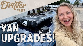 2024 Van Mods and Upgrades with Drifter Vans and Nomadic Cooling ❄️