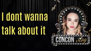 I DON'T WANNA TALK ABOUT IT - ONE TAKE COVER