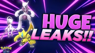 HUGE LEAKS!!  MEGA MEWTWO AND ZERAORA Are Coming to Pokémon GO!!
