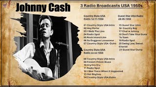 Johnny Cash 3 Radio Shows xx-xx-1950s [Superb Q Radio Recordings]