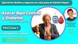 Senior Citizen: Sugar and Diabetes Control: A Sample of What's to Come (Mini-Class 1 of 3) 🏃‍♂️💨