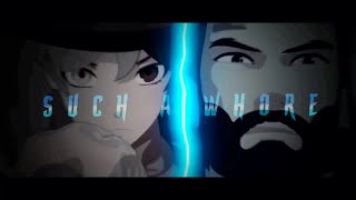 (NSFW!) RWBY AMV- Such A Whore // Neo x Ironwood Edit(AU)