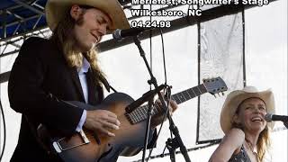 Gillian Welch & David Rawlings Merlefest, Songwriter's Stage Wilkesboro, NC 04 24 98