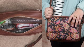 Style with Paisley Sling Bag from Zouk