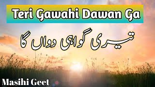 Teri Gawahi Dawa Ga | New Masihi Geet By Salas Anwer #viral #abdizindgi #masihi #zaboor #trending