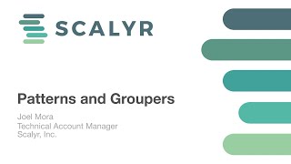 Parsing 4: Patterns and Groupers