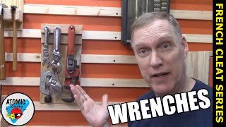 French Cleat Wrench Rack - Cheap Compact Storage