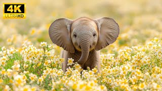 Adorable Baby Animals in 4K | Peaceful Nature Scenes with Soothing Piano & Relaxing Music