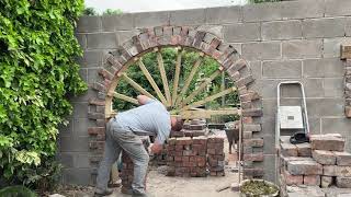 Making an arch former using WangerFlanges