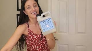 Mrs. Meyers Rain Water Hand Soap Refill Review Found on Amazon | Moisturizing & Fresh