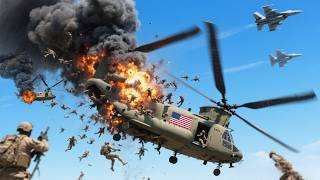 9 US CH-47 helicopters carrying 500 elite soldiers were shot down by MIG-29.
