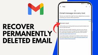 How to Recover Permanently Deleted Email from Gmail on Android