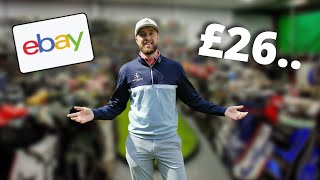 I bought the MOST FORGIVING 3 WOOD that's EVER been made for £26!