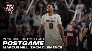 Ole Miss Postgame: Zach Clemence, Marcus Hill