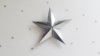 DIY Paper Star | Christmas Ornament | 3D Paper Star