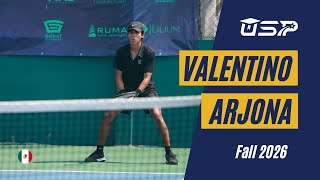 Valentino Arjona - Tennis Recruiting Video - Fall 2026