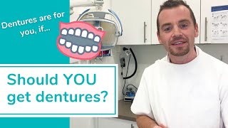 Should YOU get DENTURES? Let's talk PROS & CONS