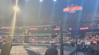 JOHN CENA ENTRANCE WWE RAW GLASGOW RINGSIDE #wwe #wweraw #wrestling