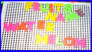 Fruits🍍🍎🍓🍇 Name For Kids🍓 | Kids Learning | Fun Learning Activity