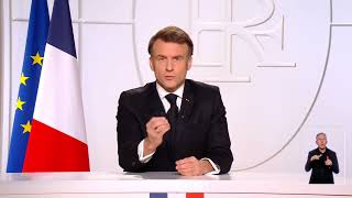 Emmanuel Macron annonce que la Russie continue de se réarmer d'ici 2030 a 1,5 millions de soldats