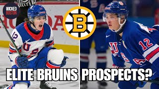 Bruins Prospects Will Zellers and James Hagens DOMINATING the World Juniors, Future Is BRIGHT?