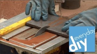 How to Install Bathroom Tile -- Buildipedia DIY